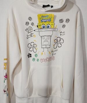 Spongebob Squarepants and friends Hoodie men's size Small